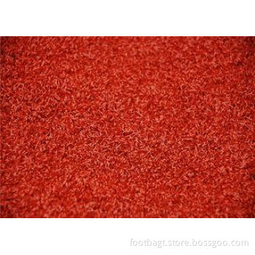 Environmental Mini anti-slip Golf Artificial Grass , Red or